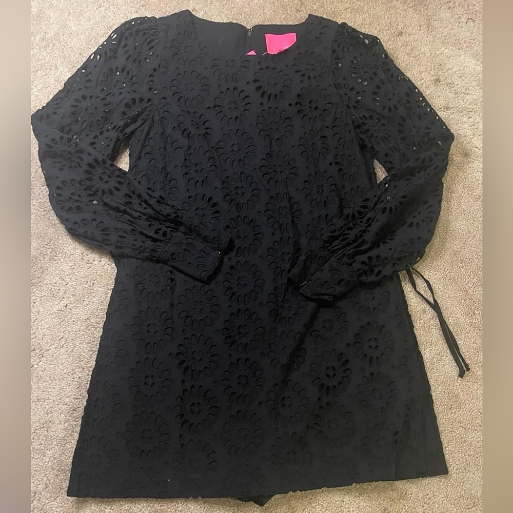 Lilly Pulitzer Aisha Eyelet Romper